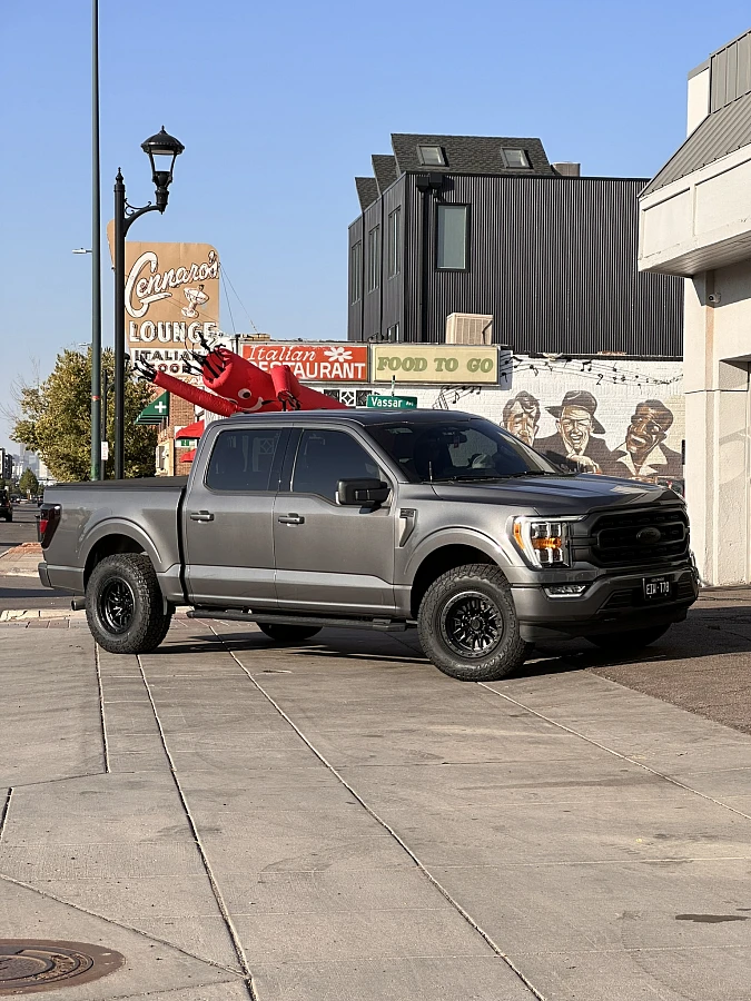 2025 Ford F-150 Running Lock Off-Road Krawler Black