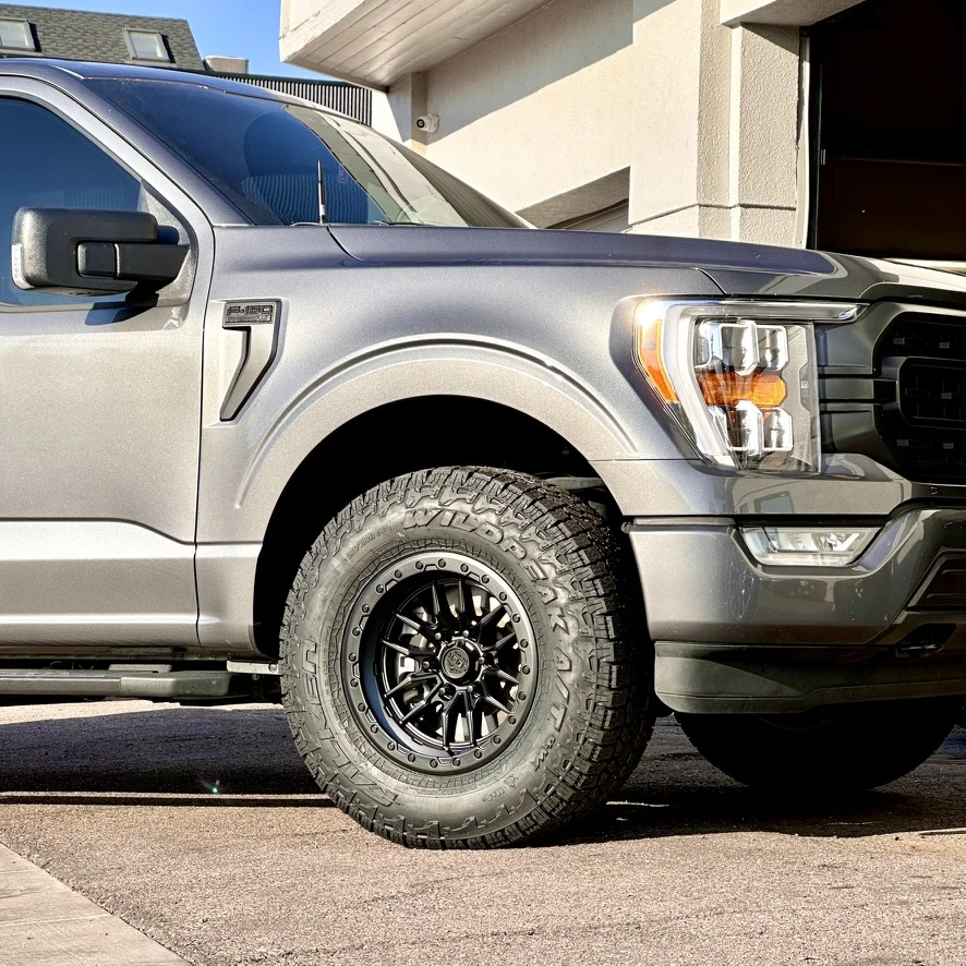 Lock Off-Road Black Krawler Wheel on 2025 Ford F-150