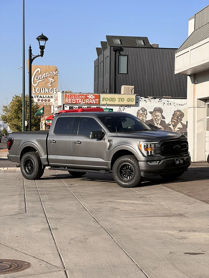 Lock Off-Road Krawler Black Aftermarket Wheel on 2025 Ford F-150