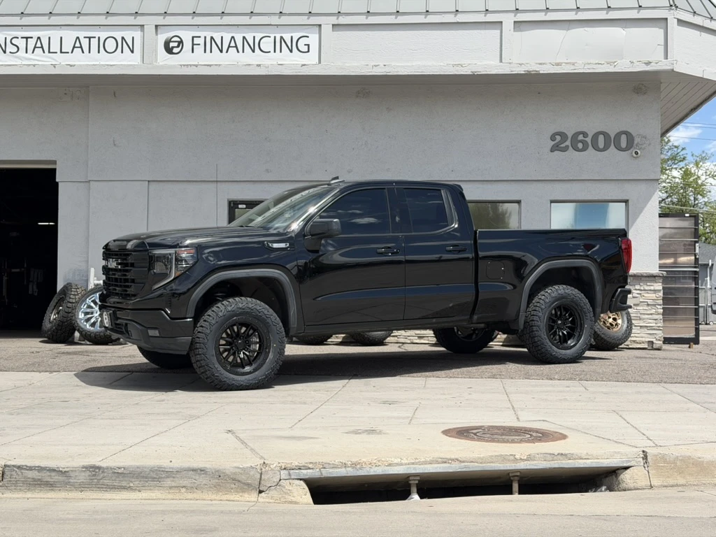 2025 GMC Sierra 1500 with Lock Off-Road Krawler Black Wheels