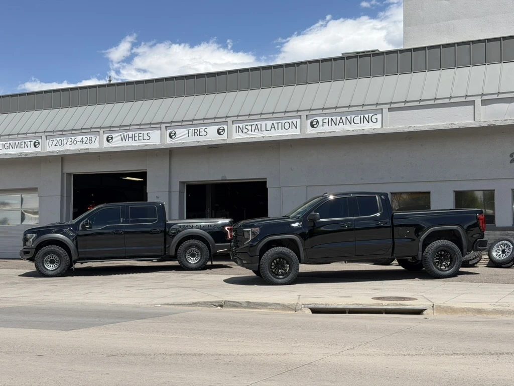 2025 GMC Sierra 1500 with Lock Off-Road Krawler Black Rims