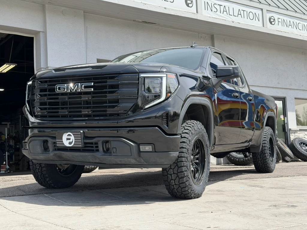 Black Lock Off-Road Krawler Rim on 2025 GMC Sierra 1500