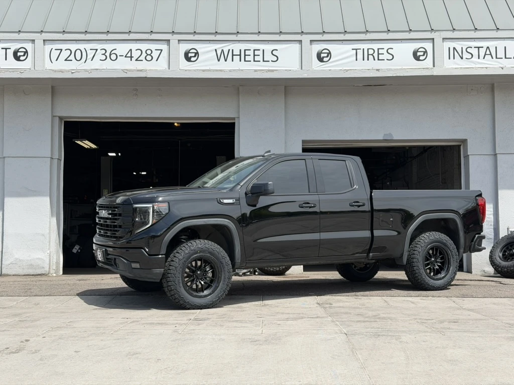 Lock Off-Road Krawler Black Aftermarket Wheel on 2025 GMC Sierra 1500