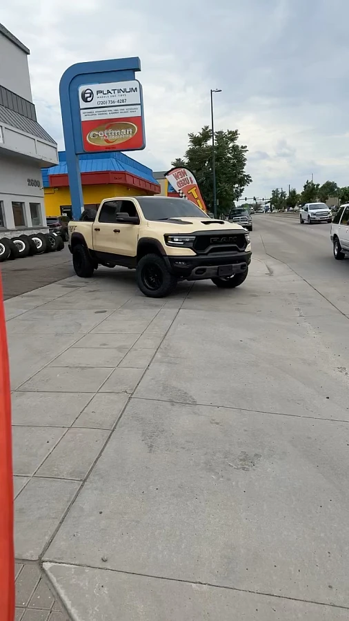 Lock Off-Road Krawler Black Aftermarket Wheel on 2025 RAM 1500