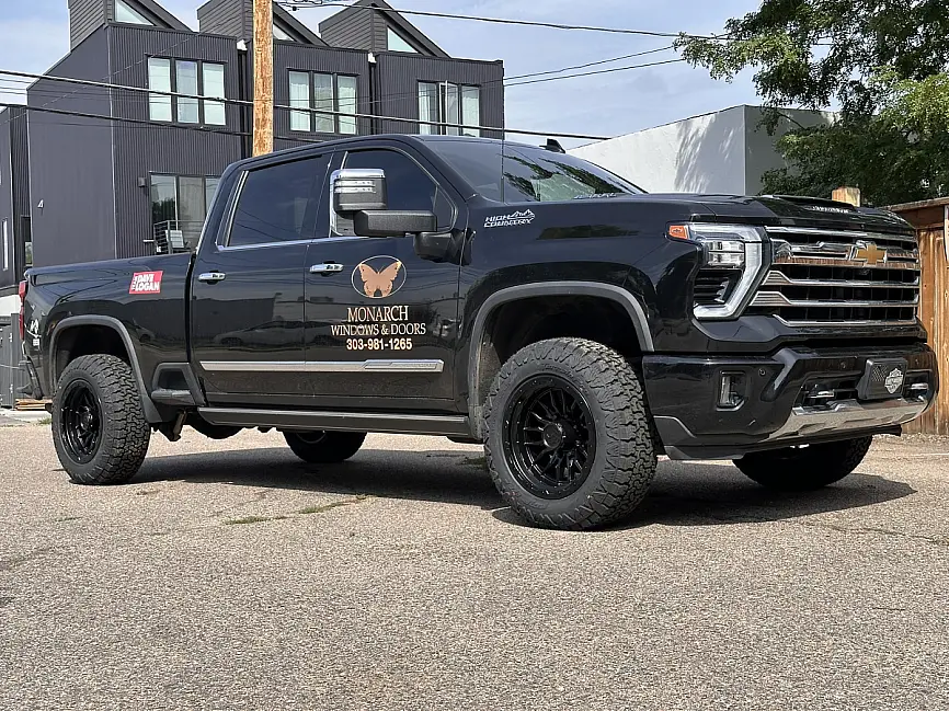 2026 Chevrolet Silverado 2500HD with Lock Off-Road Krawler Black Wheels