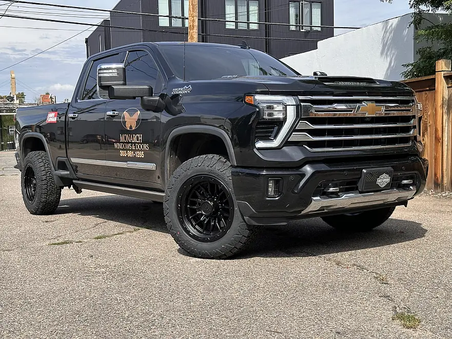 Lock Off-Road Krawler Black Rim on 2026 Chevrolet Silverado 2500HD