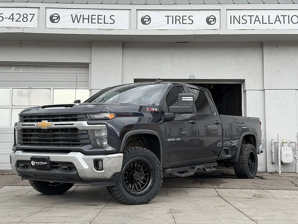 2026 Chevrolet Silverado 3500HD with Lock Off-Road Krawler Black Wheels