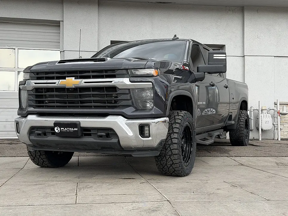 2026 Chevrolet Silverado 3500HD with Lock Off-Road Krawler Black Rims