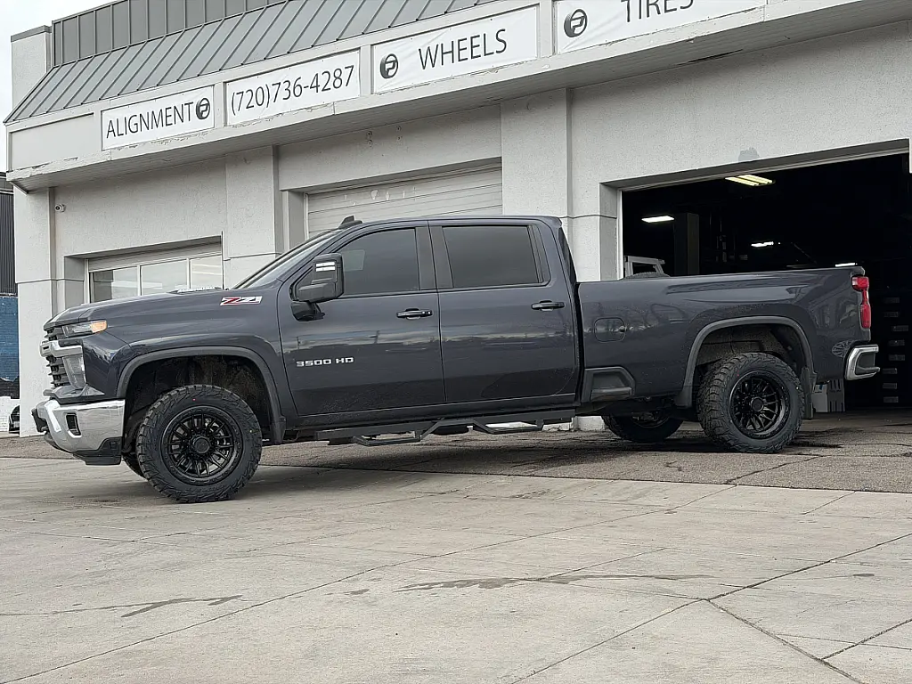 Lock Off-Road Black Krawler Wheel on 2026 Chevrolet Silverado 3500HD