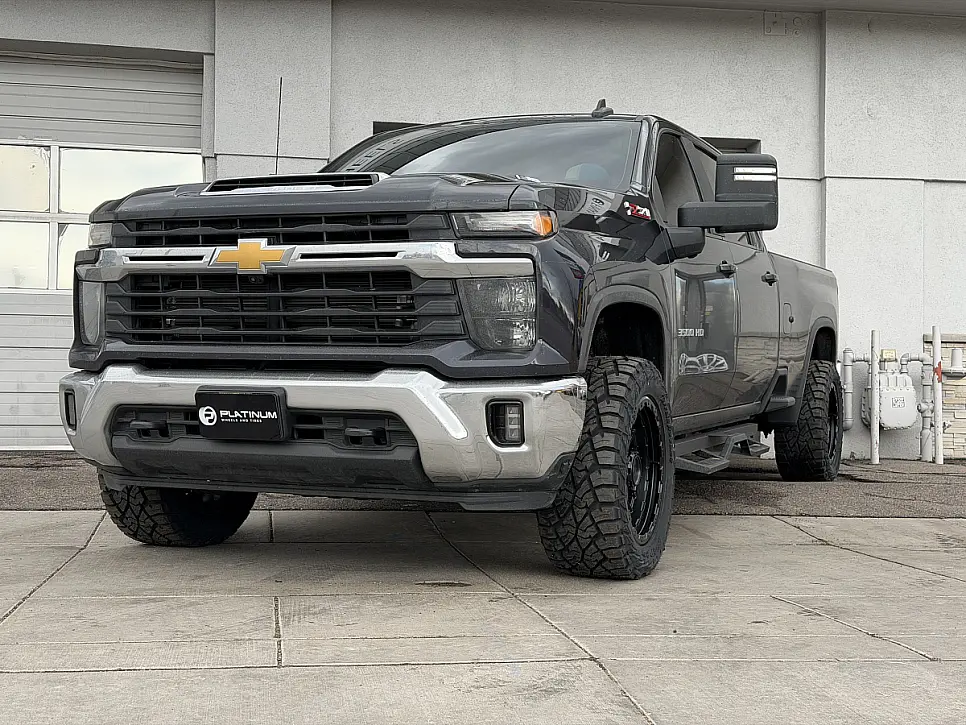 Lock Off-Road Krawler Black Rim on 2026 Chevrolet Silverado 3500HD