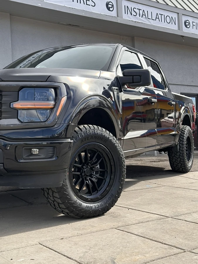 Lock Off-Road Black Krawler Wheel on 2026 Ford F-150
