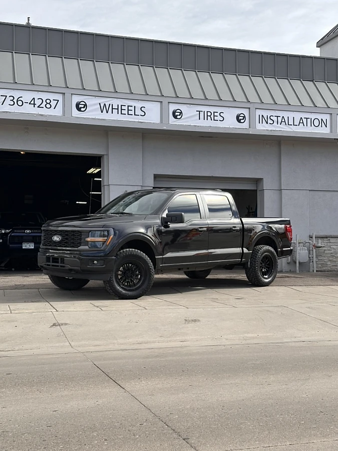 Lock Off-Road Krawler Black Aftermarket Wheel on 2026 Ford F-150