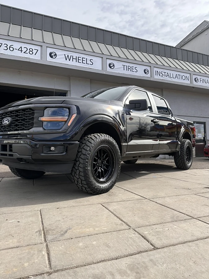 Lock Off-Road Krawler Black Rim on 2026 Ford F-150
