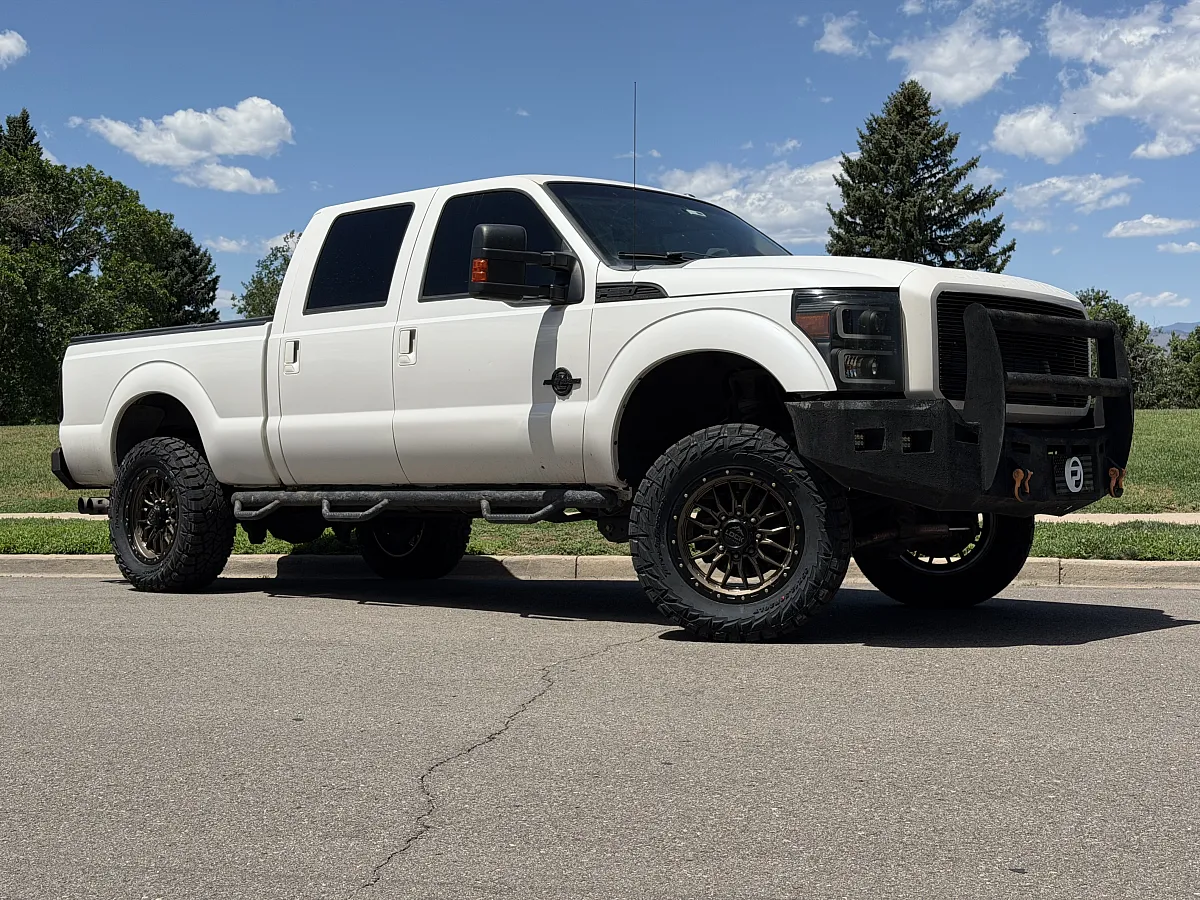 2012 Ford F-250 with Lock Off-Road Krawler Bronze Wheels