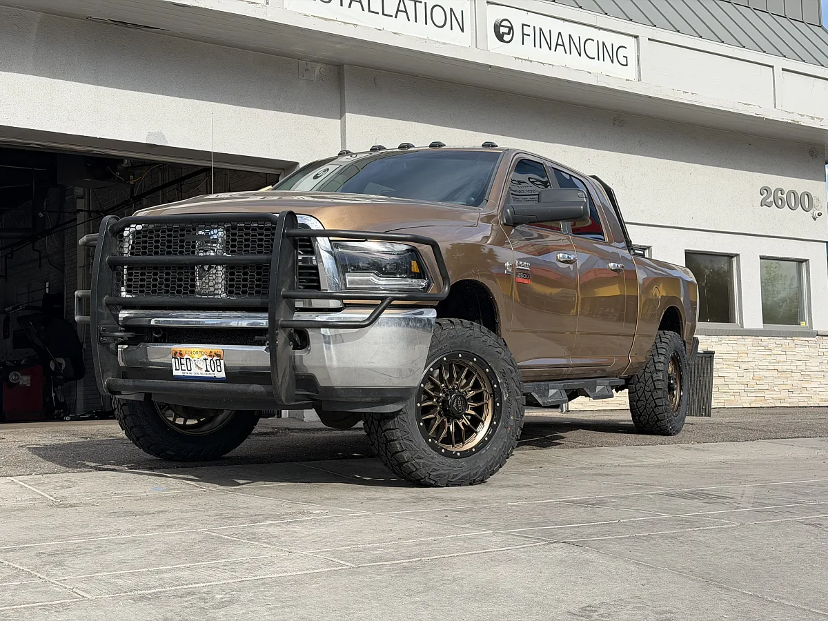 Lock Off-Road Krawler Bronze on 2014 RAM 2500