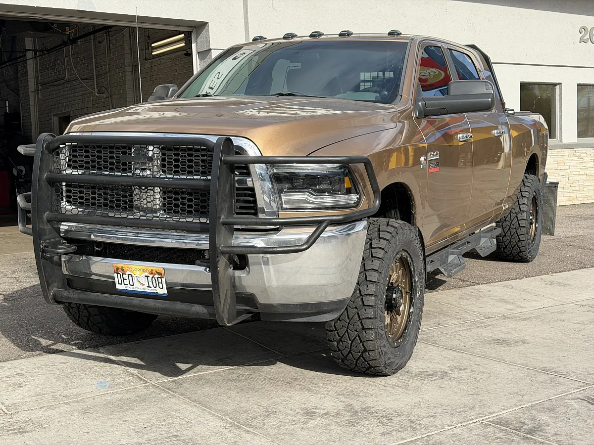 Lock Off-Road Krawler Bronze Aftermarket Wheel on 2014 RAM 2500
