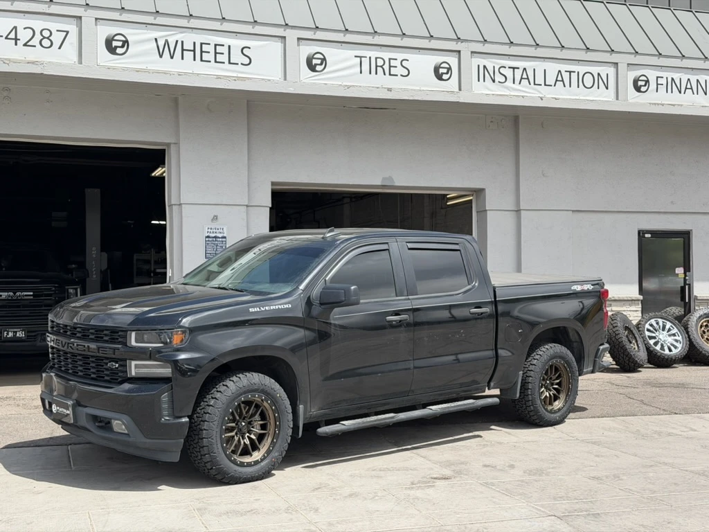 2025 Chevrolet Silverado 1500 with Lock Off-Road Krawler Bronze Wheels