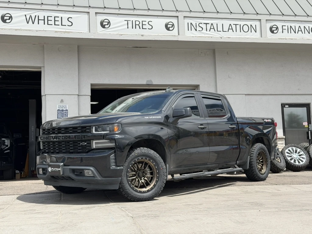 Lock Off-Road Krawler Bronze Aftermarket Wheel on 2025 Chevrolet Silverado 1500