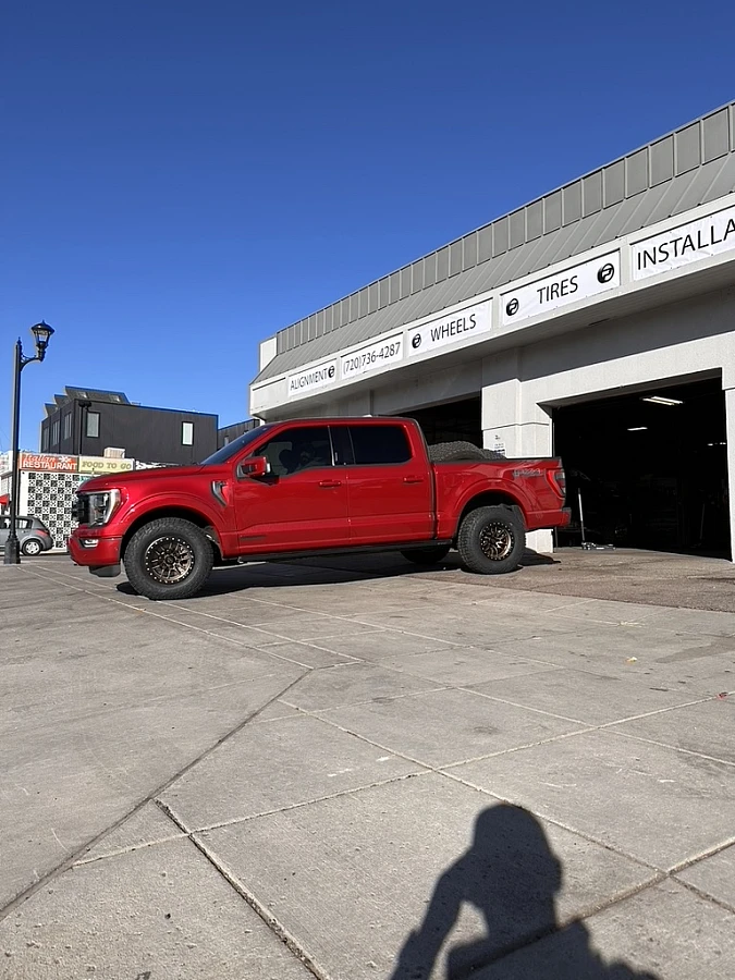 Bronze Lock Off-Road Krawler on 2025 Ford F-150