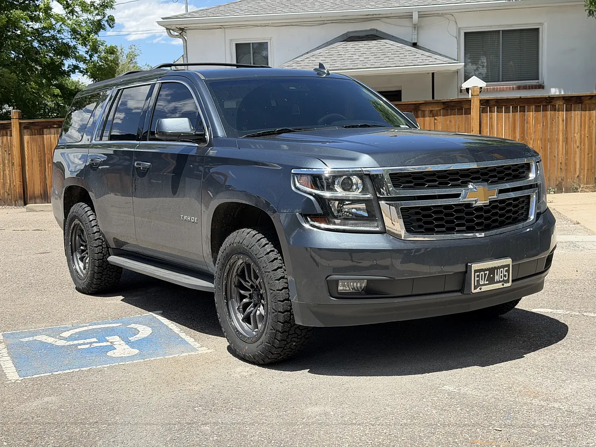 Lock Off-Road Charcoal Krawler Wheel on 2019 Chevrolet Tahoe