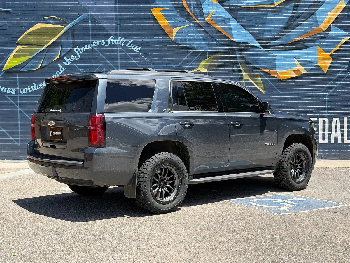 Lock Off-Road Krawler Charcoal Aftermarket Wheel on 2019 Chevrolet Tahoe