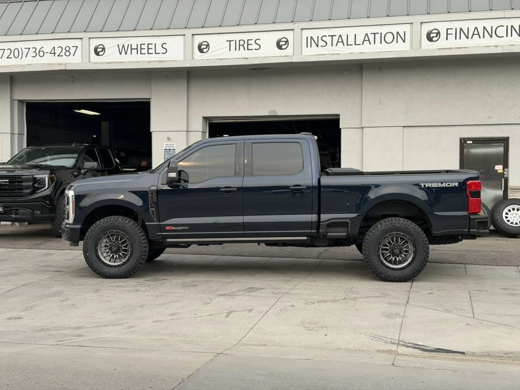 2025 Ford F-250 with Lock Off-Road Krawler Charcoal Wheels