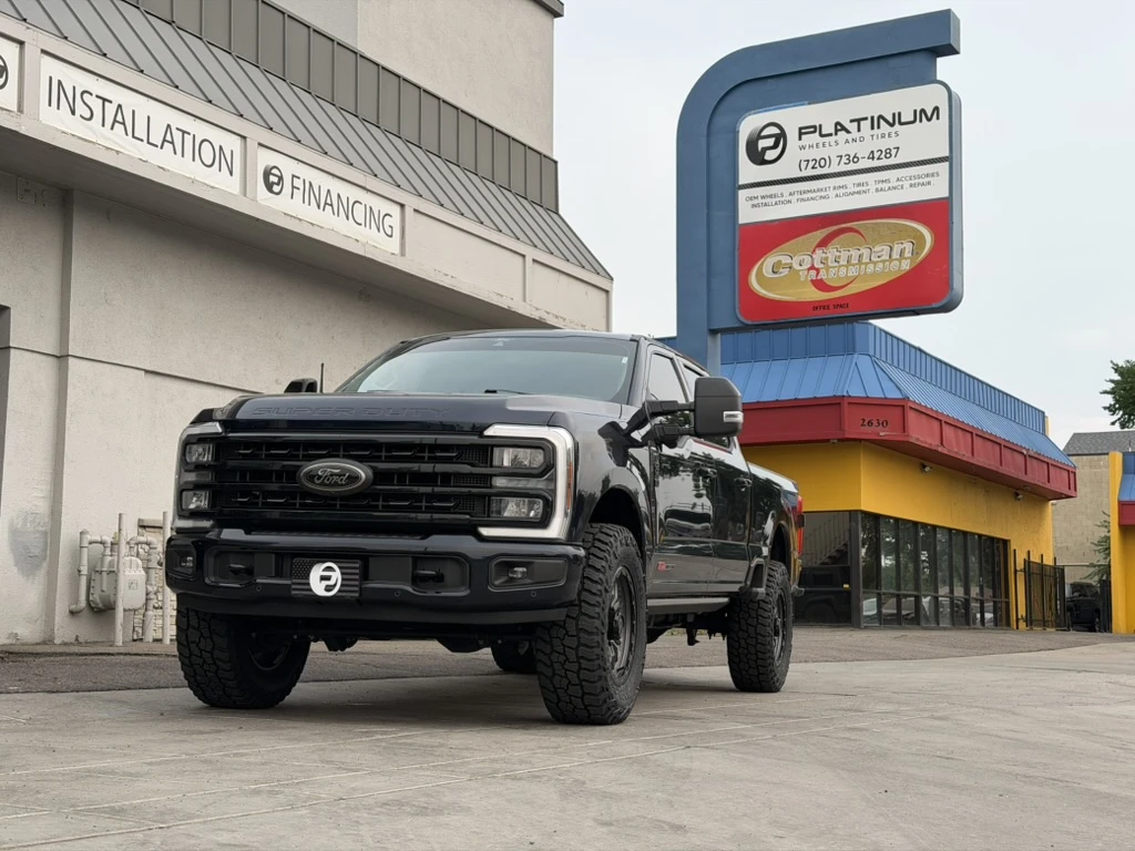 Lock Off-Road Krawler Charcoal Aftermarket Wheel on 2025 Ford F-250