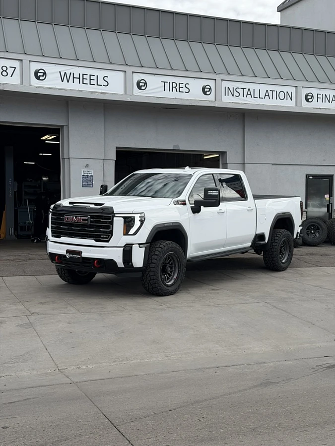 Lock Off-Road Krawler Charcoal Aftermarket Wheel on 2026 GMC Sierra 2500HD