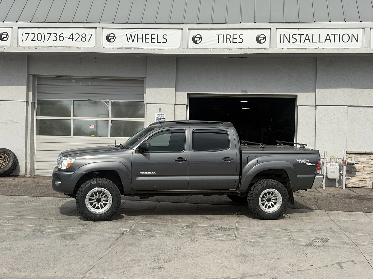 Lock Off-Road Krawler Polished Aftermarket Wheel on 2012 Toyota Tacoma