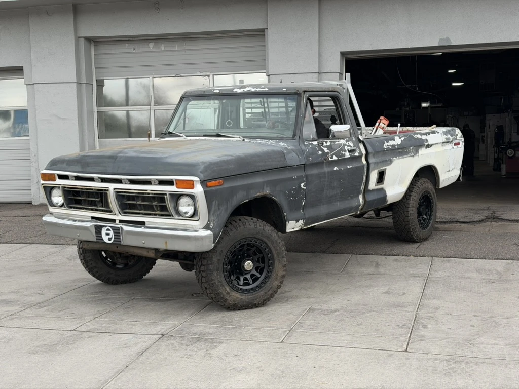 1980 Ford F-250 with Lock Off-Road Lunatic Black Wheels
