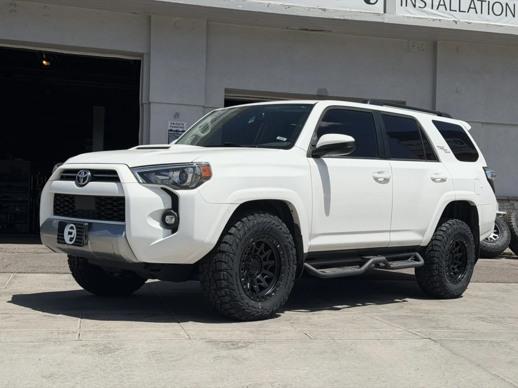 2023 Toyota 4Runner with Lock Off-Road Lunatic Black Rims