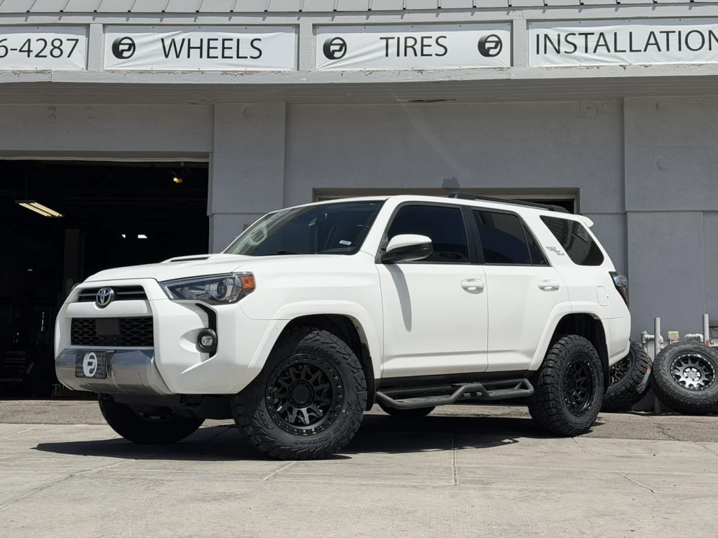 Lock Off-Road Lunatic Black Aftermarket Wheel on 2023 Toyota 4Runner