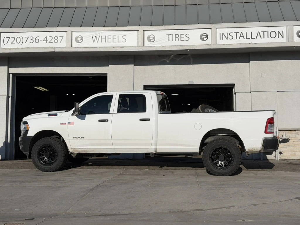 2024 RAM 2500 with Lock Off-Road Lunatic Black Rims