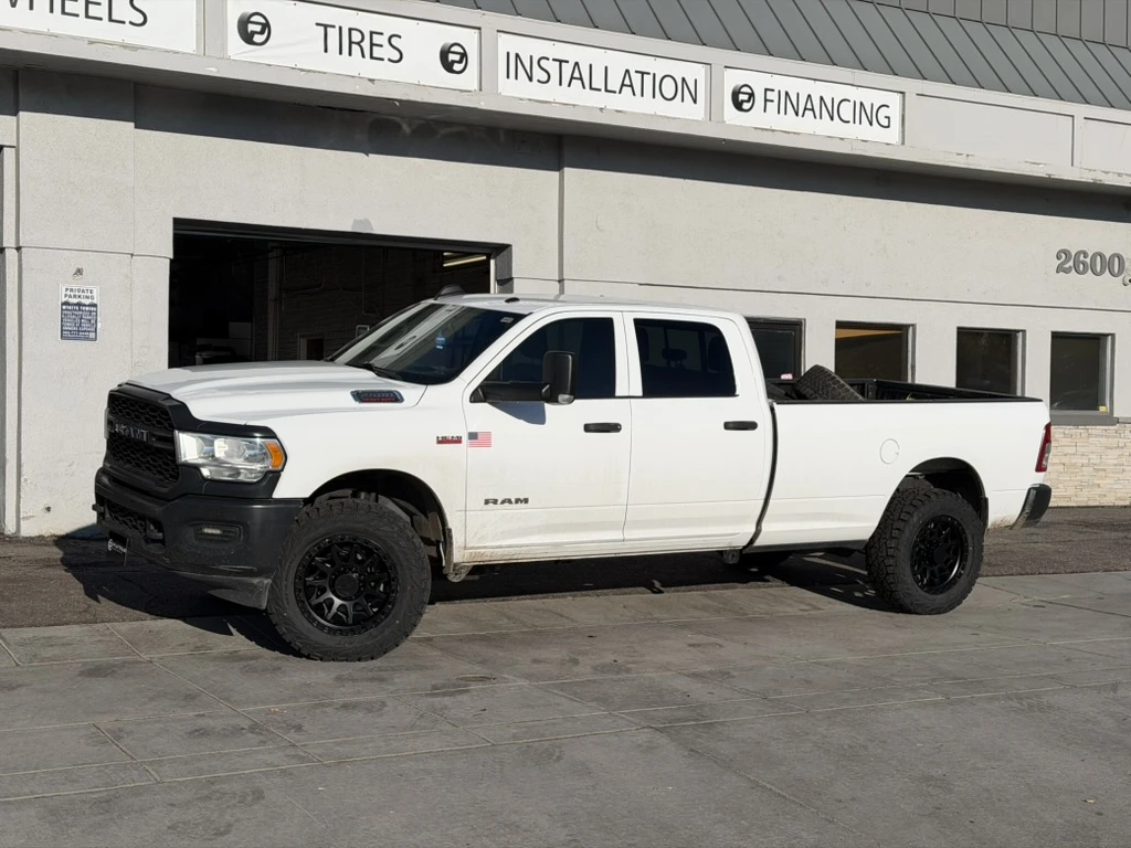 Lock Off-Road Lunatic Black Aftermarket Wheel on 2024 RAM 2500