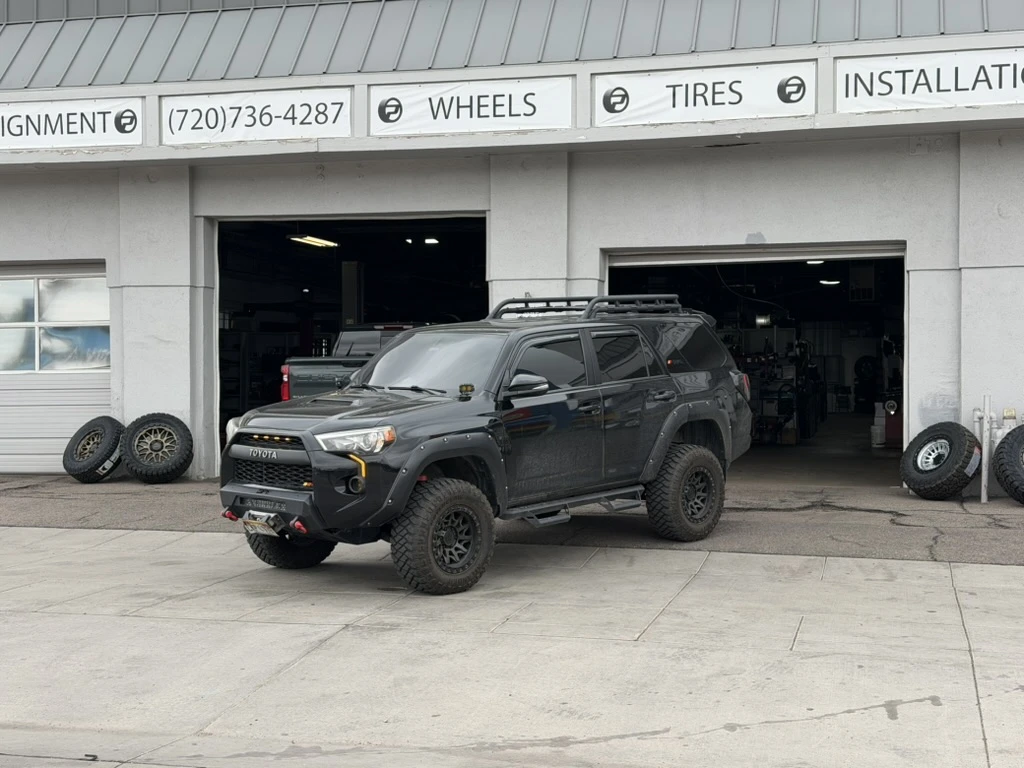 2024 Toyota 4Runner with Black Lock Off-Road Lunatic Rims