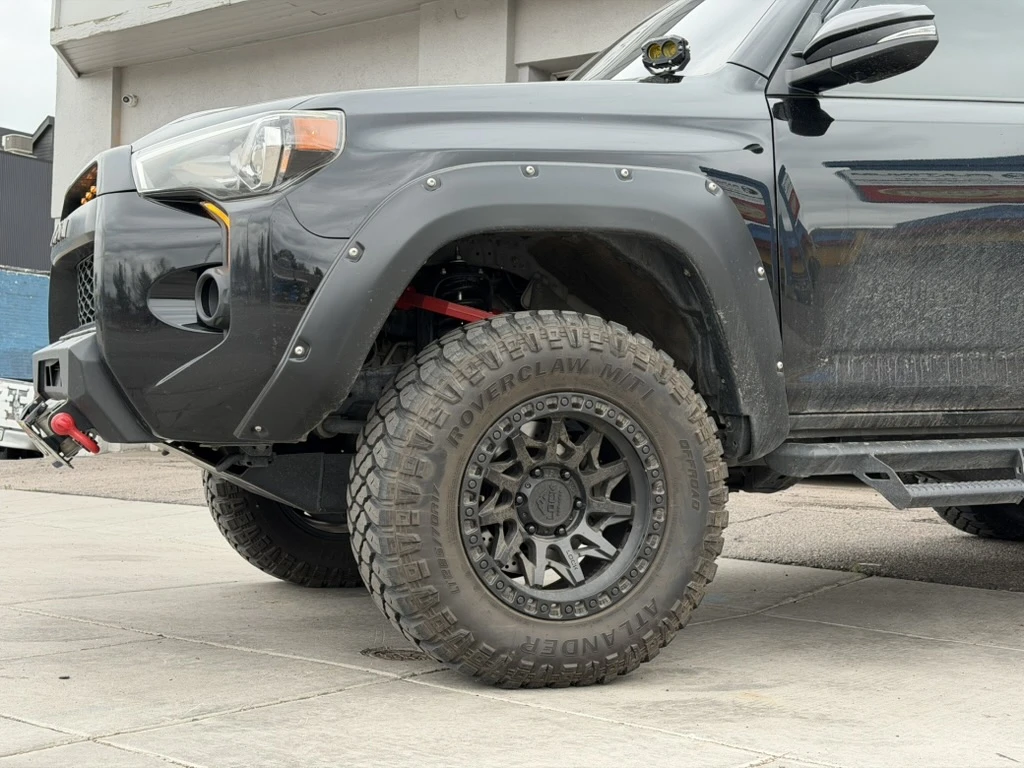 Lock Off-Road Lunatic Black Aftermarket Wheel on 2024 Toyota 4Runner