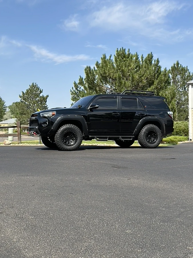 Lock Off-Road Lunatic Black Rim on 2024 Toyota 4Runner