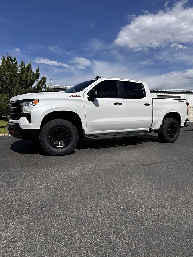 Lock Off-Road Black Lunatic Wheel on 2025 Chevrolet Silverado 1500