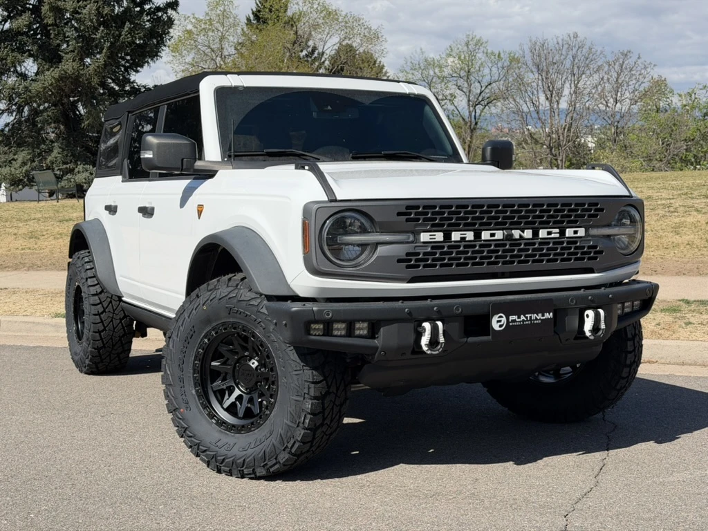 Lock Off-Road Lunatic Black Aftermarket Wheel on 2025 Ford Bronco