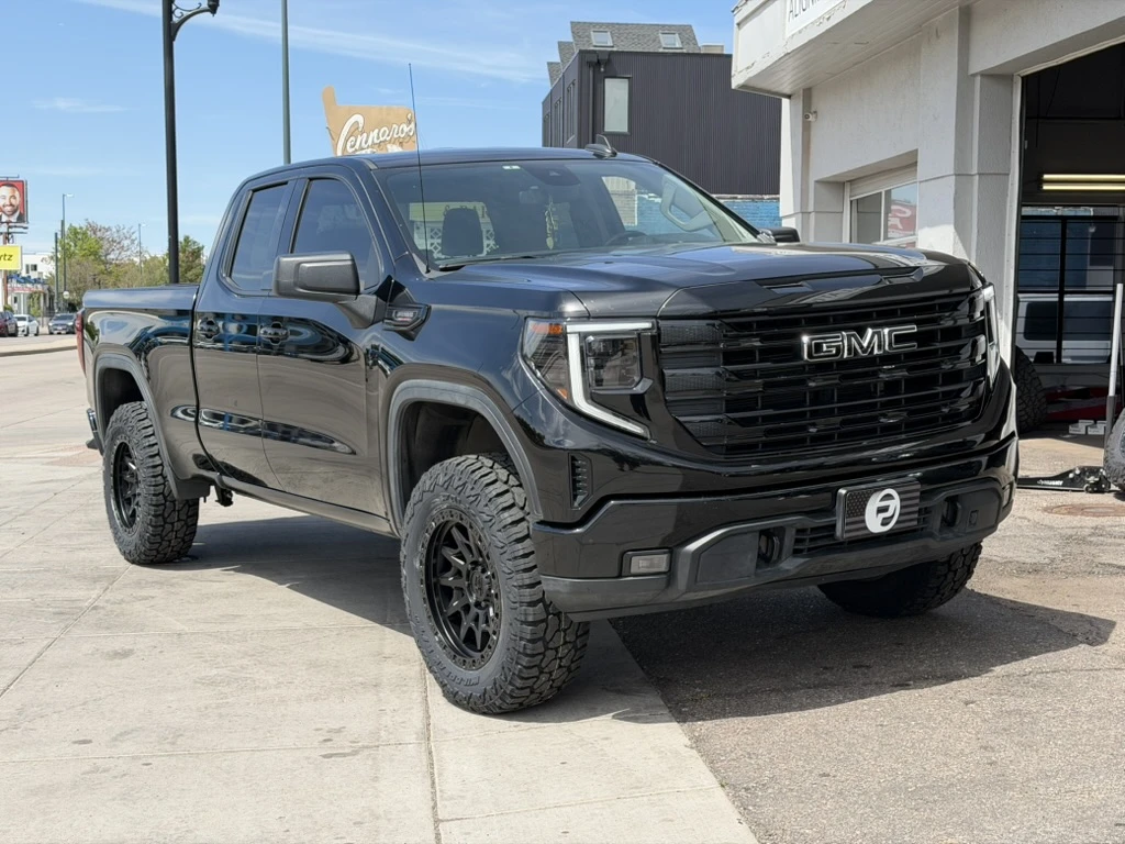 2025 GMC Sierra 1500 with Lock Off-Road Lunatic Black Rims