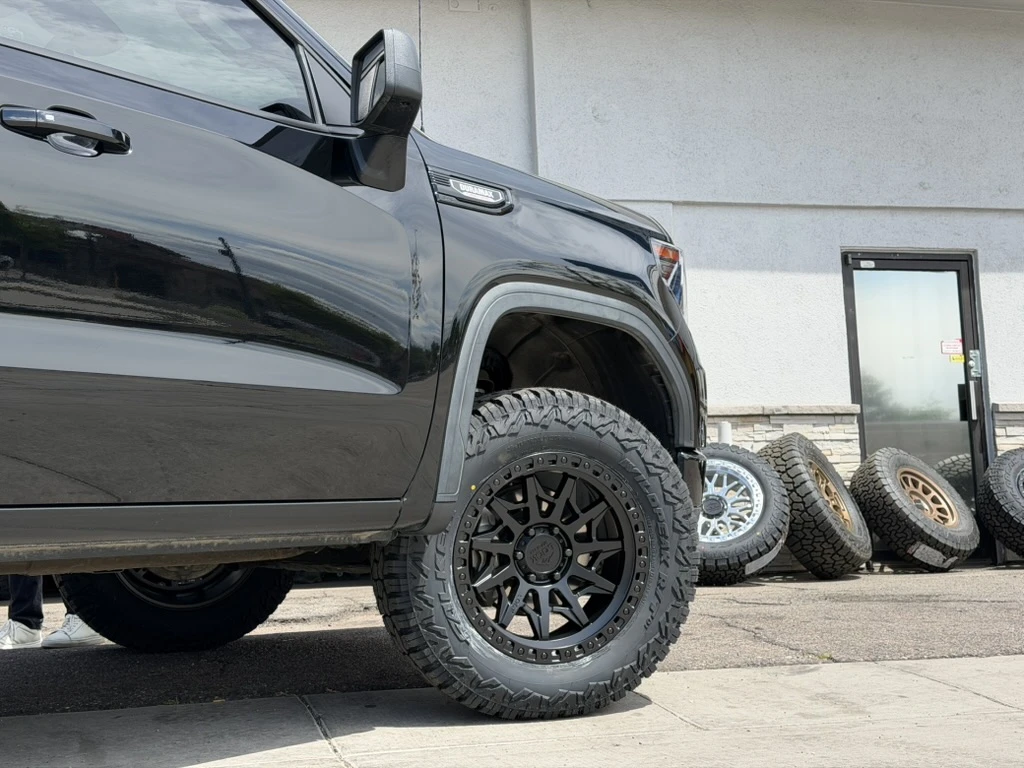 Lock Off-Road Black Lunatic Wheel on 2025 GMC Sierra 1500
