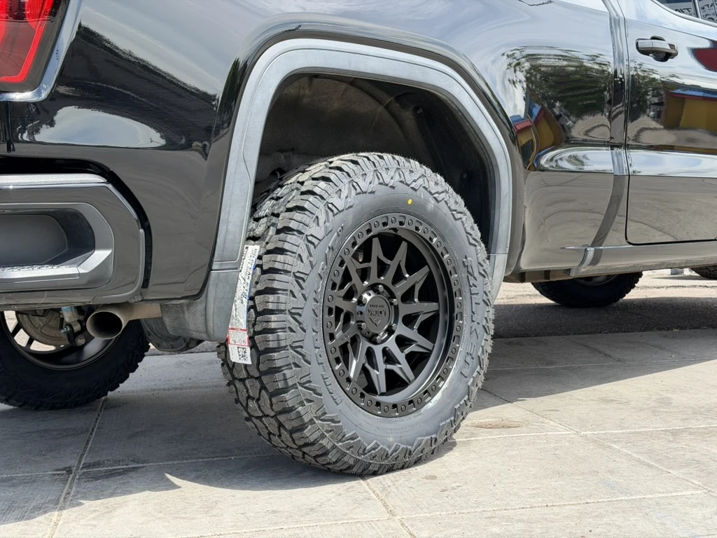 Lock Off-Road Lunatic Black Aftermarket Wheel on 2025 GMC Sierra 1500