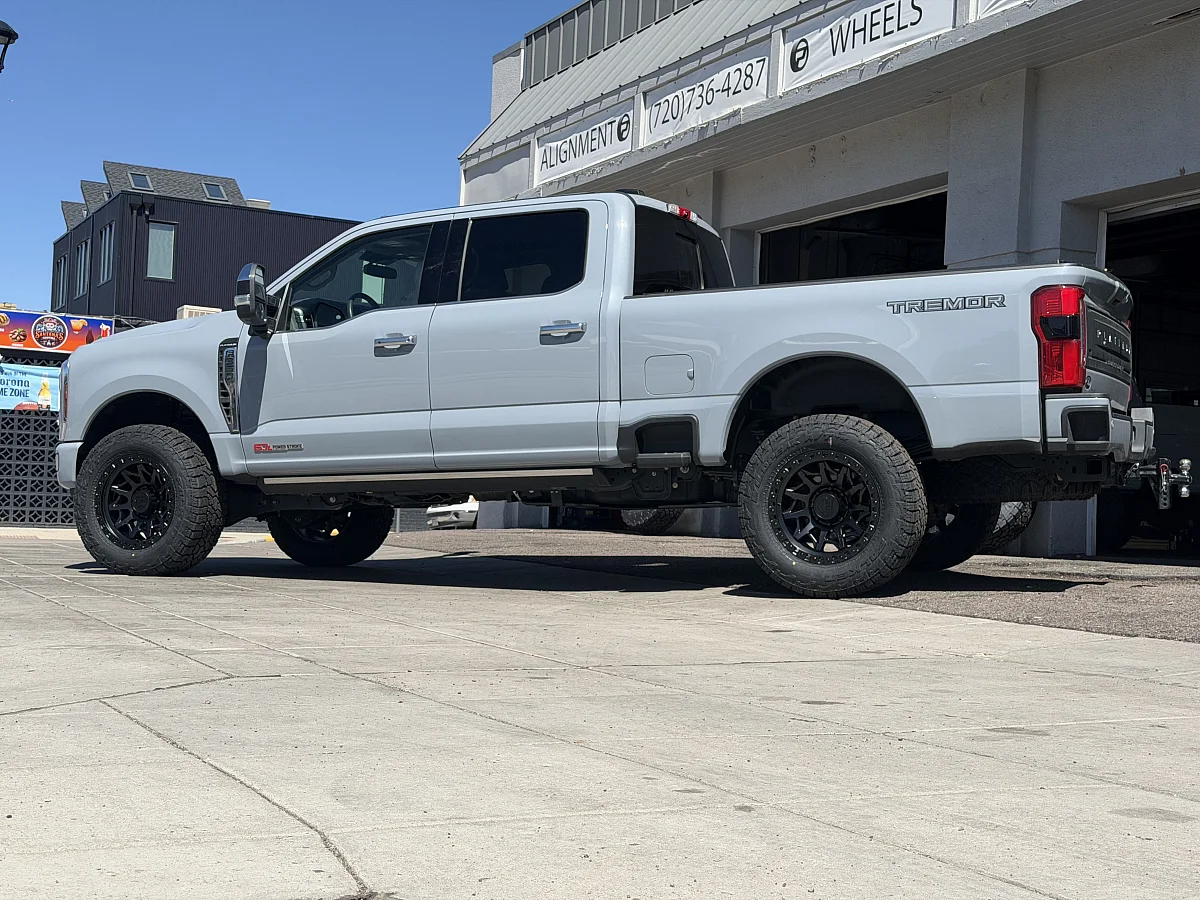 Lock Off-Road Black Lunatic Wheel on 2026 Ford F-350