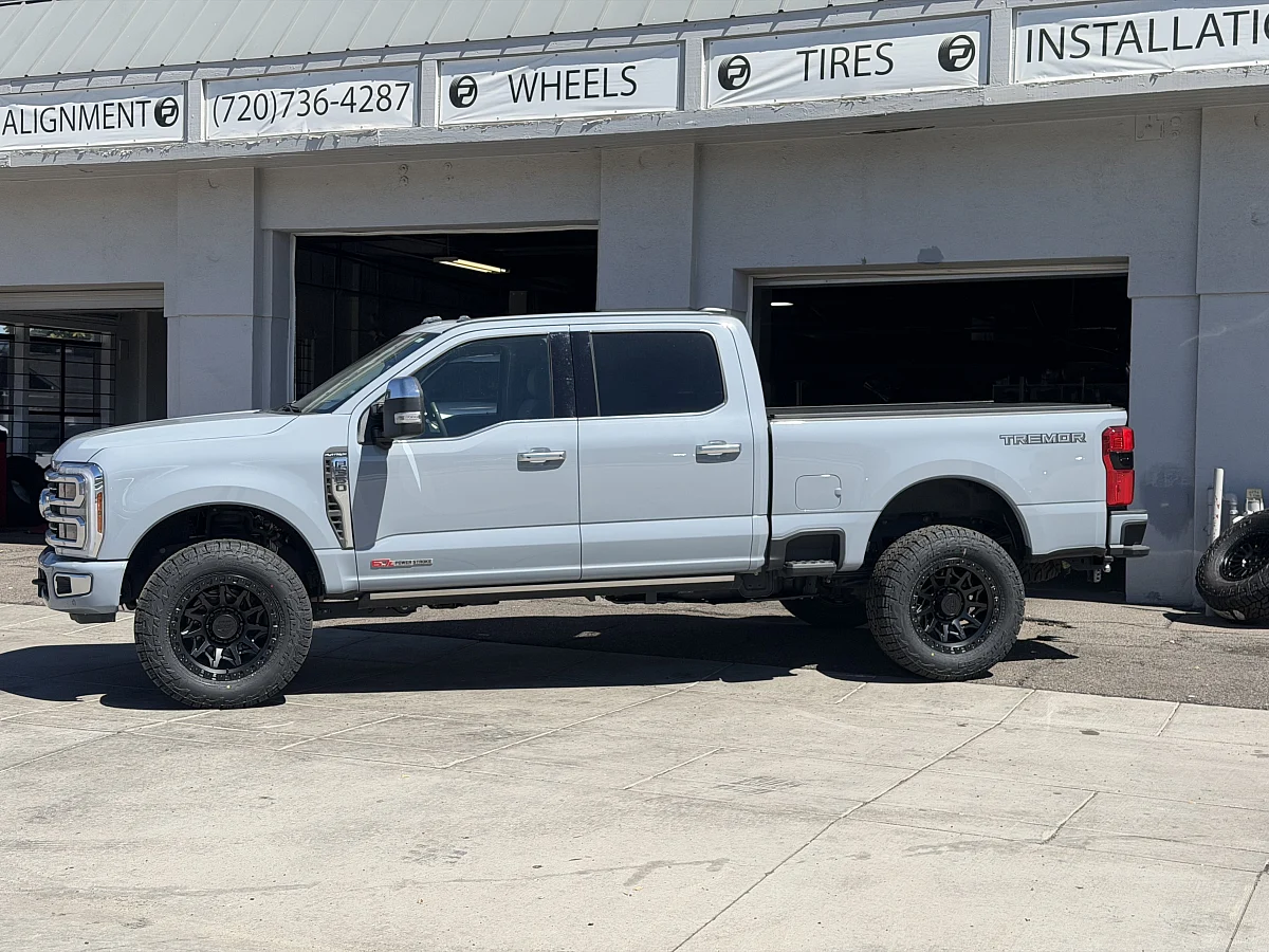 Lock Off-Road Lunatic Black Aftermarket Wheel on 2026 Ford F-350