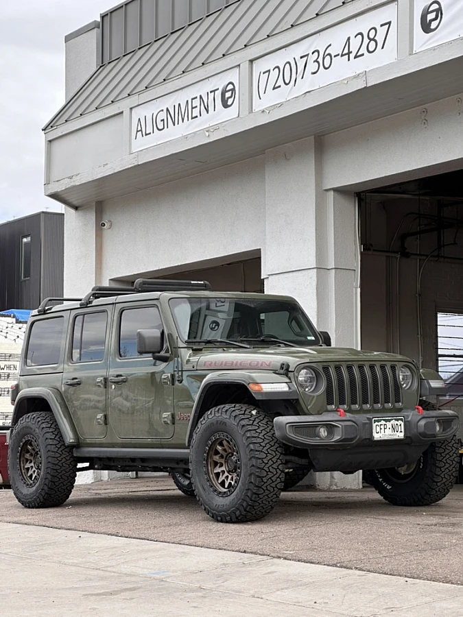 Lock Off-Road Bronze Lunatic Wheel on 2022 Jeep Wrangler