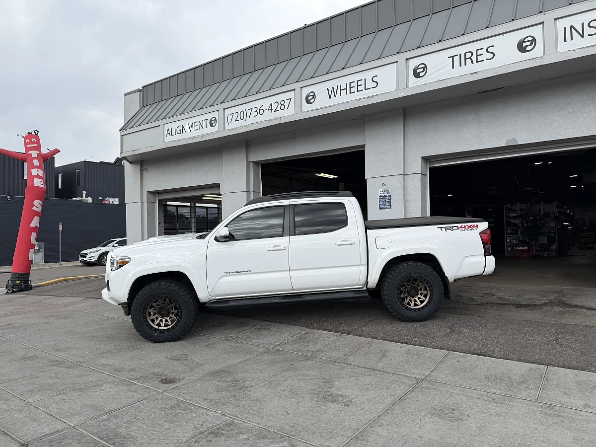 Lock Off-Road Bronze Lunatic Wheel on 2023 Toyota Tacoma