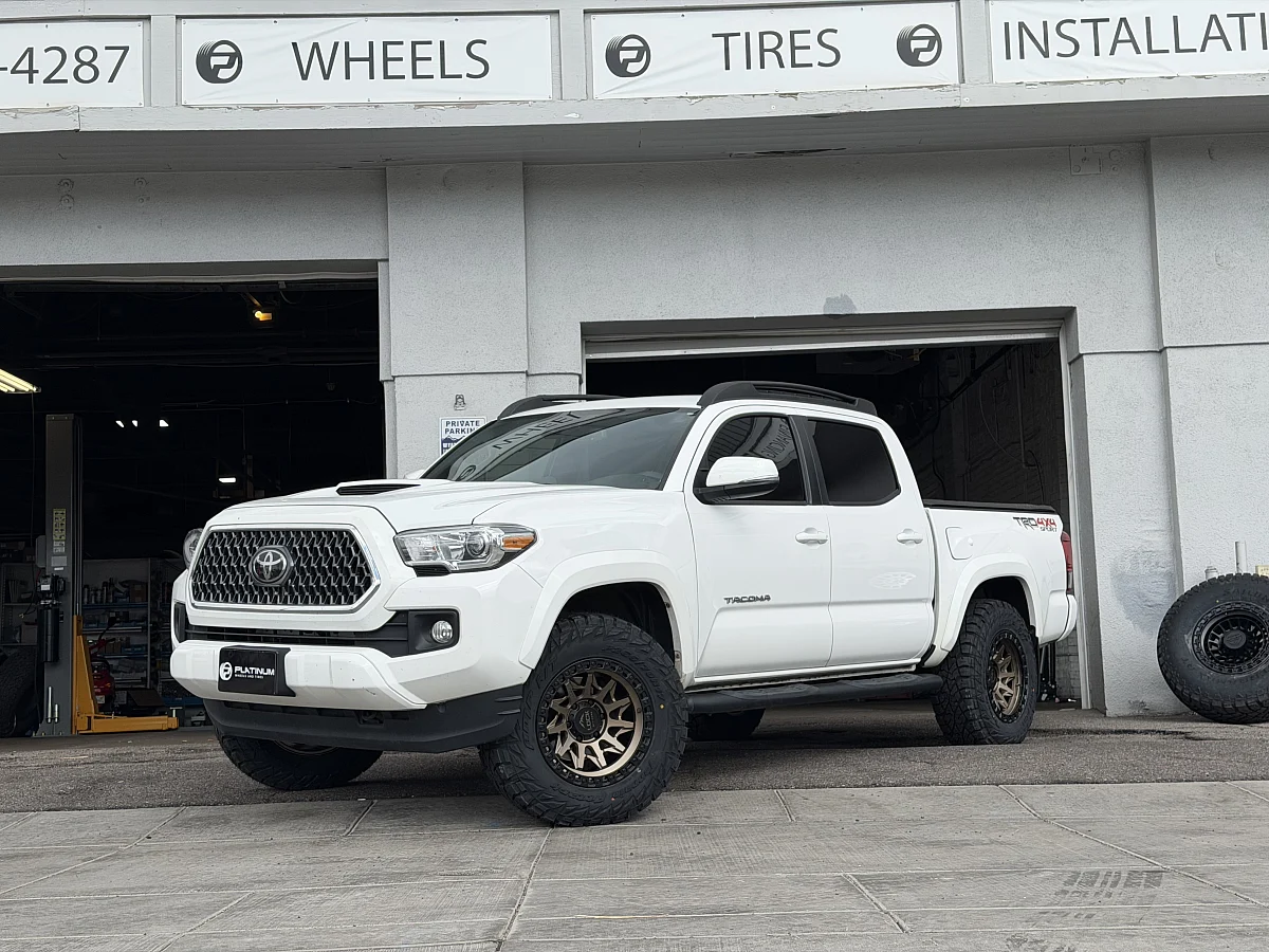 Lock Off-Road Lunatic Bronze on 2023 Toyota Tacoma