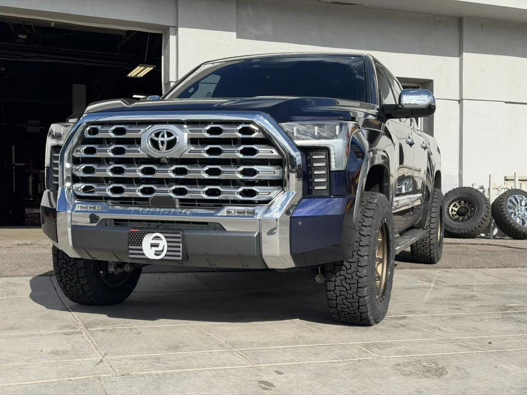 2025 Toyota Tundra with Lock Off-Road Lunatic Bronze Rims