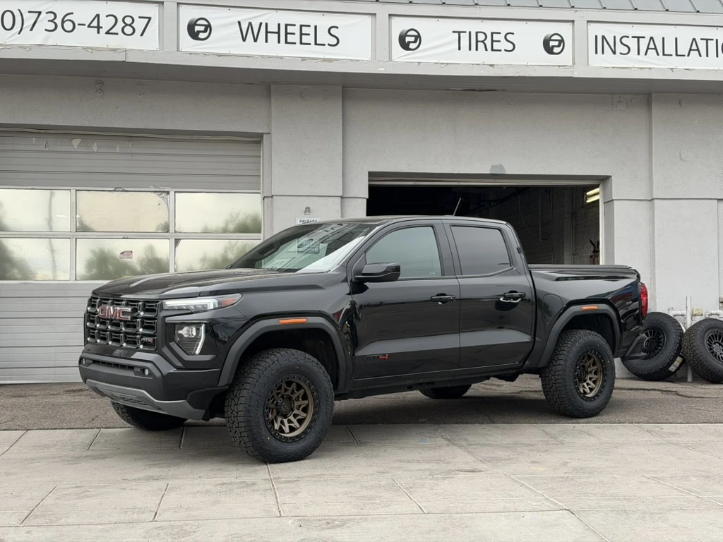 2026 GMC Canyon with Lock Off-Road Lunatic Bronze Wheels