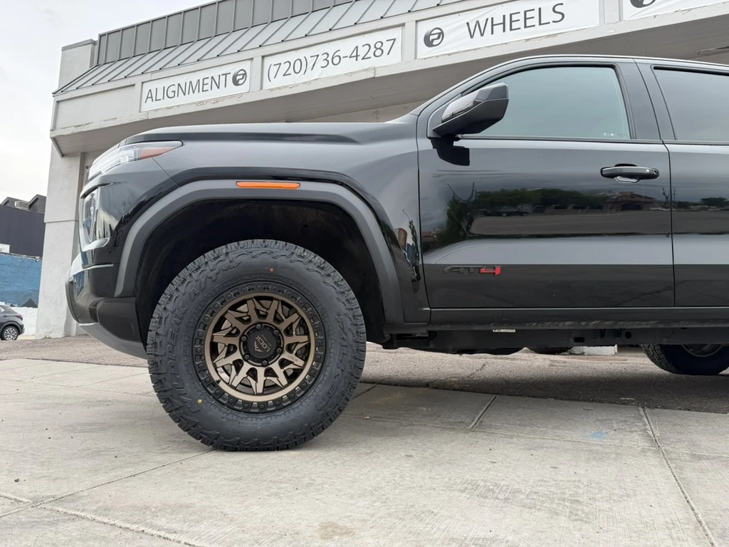 Lock Off-Road Lunatic Bronze Aftermarket Wheel on 2026 GMC Canyon